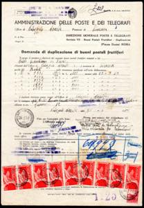 1950 - Due moduli di duplicazione ... 