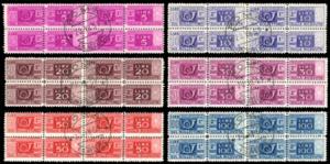 1946/51 - Filigrana ruota, serie ... 