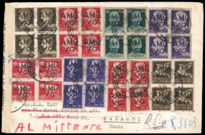 1946/47 - 10 cent., 20 cent., 60 cent. verde ... 