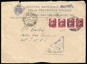 1946 - 2 lire, soprastampa fortemente ... 