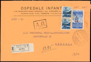 1950 - 55 lire Radiodiffusione, 15 lire ... 