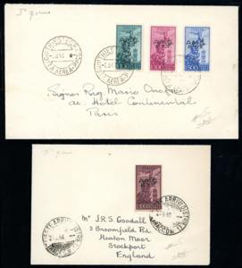 POSTA AEREA 1948 - Campidoglio, soprastampa ... 