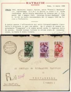 TORINO 1945 - Fratelli Bandiera ... 