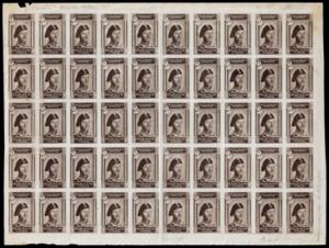 1946 - 2 zl. bruno nero, non dentellato, ... 