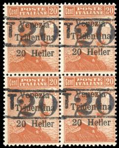 TRENTINO ALTO ADIGE-SEGNATASSE BOLZANO 1919 ... 