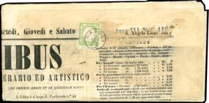 1862 - 1/2 tornese verde (17), perfetto, su ... 