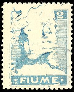 FIUME 1919 - 2 cent. Allegorie e Vedute, ... 