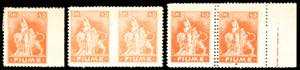 FIUME 1919 - 45 cent. Allegorie e Vedute, ... 