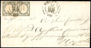 1861 - 1 grano grigio verdastro (19b), ... 