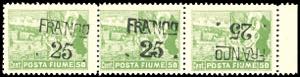 FIUME 1919/20 - 25 cent. su 50 cent. Posta ... 