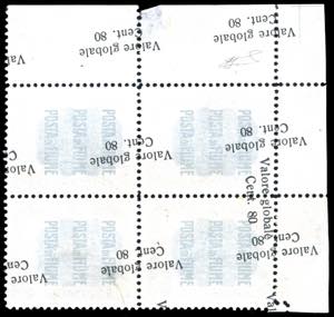 FIUME 1919 - 80 cent. su 80 cent. ... 
