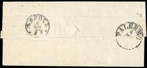 1861 - 5 grana rosso carminio, ... 