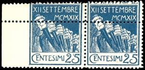 FIUME 1920 - 25 cent. Legionari (130), ... 