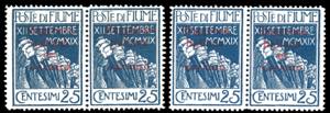 FIUME 1920 - 25 cent. soprastampato ... 