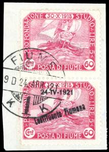 FIUME 1921 - 60 cent. soprastampato ... 