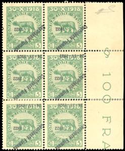 FIUME 1922 - 5 cent. soprastampato ... 