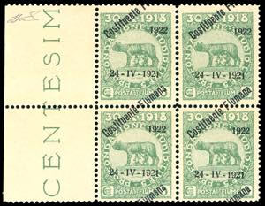 FIUME 1922 - 5 cent. soprastampato ... 