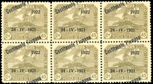 FIUME 1922 - 45 cent. soprastampato ... 