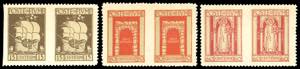 FIUME 1923 - 15 cent., 20 cent. e 60 cent. ... 