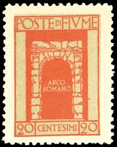 FIUME 1924 - 20 cent. ... 