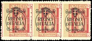 FIUME 1924 - 50 cent. soprastampato Regno ... 