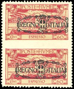 FIUME ESPRESSI 1924 - 60 cent. soprastampato ... 