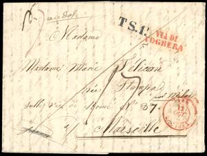 1840 - Lettera prefilatelica da Chiavenna ... 