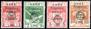 ARBE 1920 - 1 lira su 10 cent., 2 lire su 5 ... 