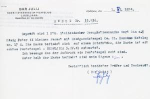 LUBIANA 1941 - 25 p. soprastampa a ... 