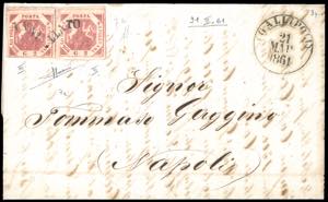 GALLIPOLI, svolazzo + cerchio punti 8 - 2 ... 