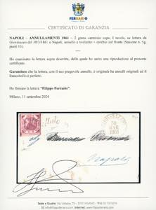 GIOVINAZZO, svolazzo + cerchio ... 