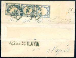 LANCIANO, cerchio azzurro punti 11 - 2 grana ... 