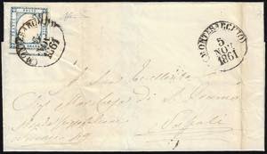 MONTESARCHIO, cerchio punti 10 - 2 grana ... 