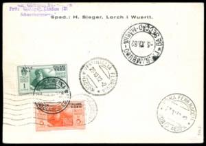 POSTA AEREA 1932 - 10, 20  e 30 ... 