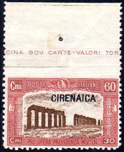 1927 - 60 + 30 cent. Milizia I, non ... 