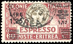 ESPRESSI 1935 - 1,25 lire su 60 cent., ... 