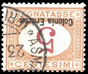 SEGNATASSE 1920 - 5 cent., soprastampa e ... 