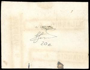 1854 - 15 cent. rosa chiaro, carta ... 