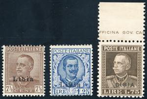 1928/29 - Soprastampati, serie completa ... 