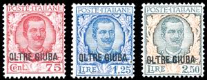 1926 - Floreale soprastampati, serie ... 