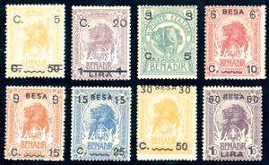 1916/22 - Soprastampati, serie complete ... 