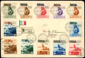 1934 - Arte Coloniale, serie completa ... 