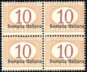 SEGNATASSE 1920 - 10 cent. soprastampato in ... 