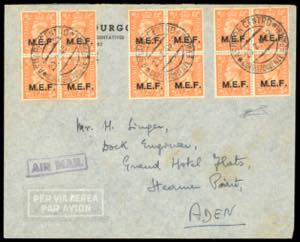 OCCUPAZIONE BRITANNICA MEF 1946 - 2 p. ... 