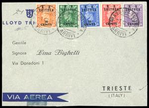 OCCUPAZIONE BRITANNICA ERITREA 1951 - Cinque ... 