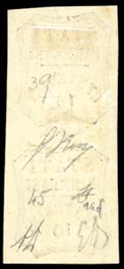 1859 - 10 cent. bruno grigiastro, ... 