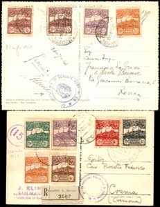 1941/43 - Vedute (107/115), due cartoline ... 