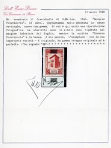 1943 - 10 cent. soprastampa ... 