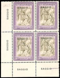 1947 - 2 lire Alberioniana (313), ... 