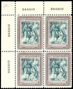 1947 - 4 lire Alberioniana (314), ... 